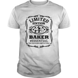2020 Toilet Paper Baker Essential The Year When Got Real Quarantined Shirt